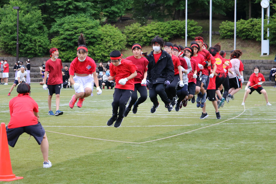 Group Rope Jumping