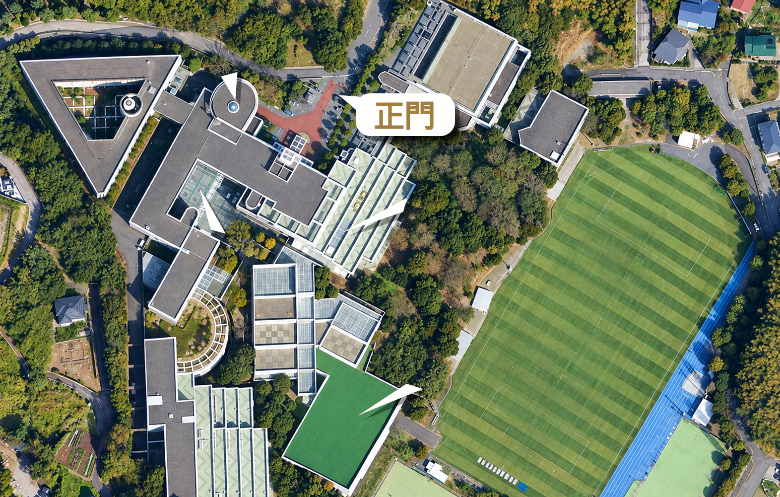 公文国際学園 校内会場マップ