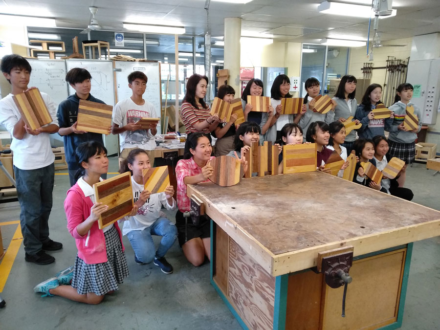 Class at a local high school