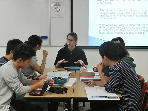 Interaction with Local University Students