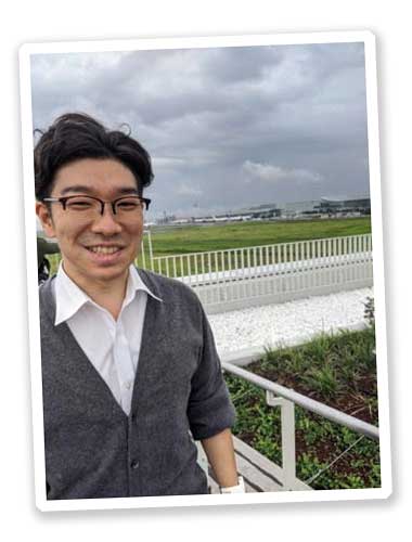 Mr. Hayato Nakadoi (3rd Graduating Class)