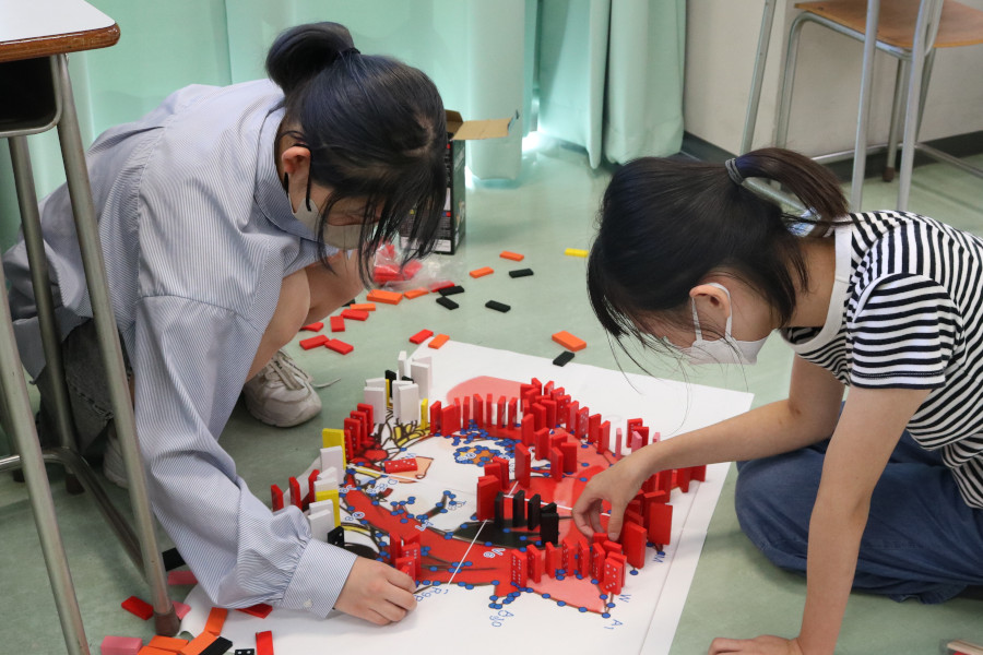 Let's Design Dominos with Mathematics